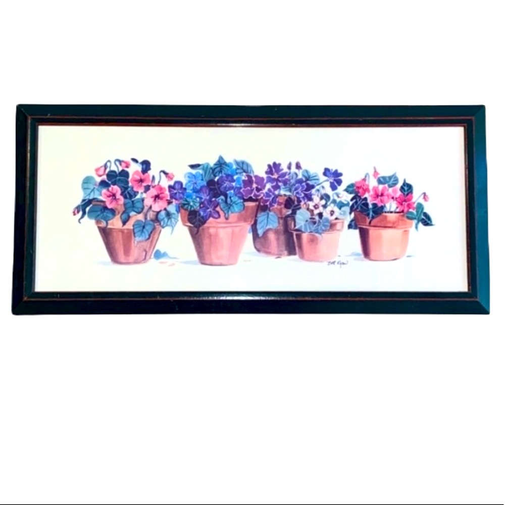 VTG Framed Artwork from Longview, TX 1996